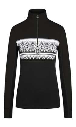 Dale of Norway Moritz Feminine Basic Sweater - Dark Charcoal/Off White